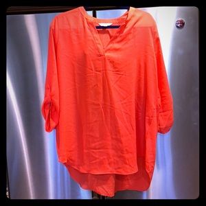 Women’s Salmón Colored Blouse